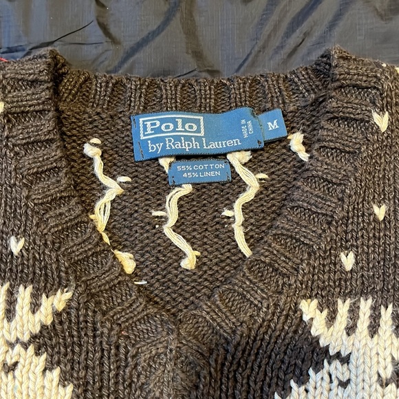 Ralph Lauren V Neck Sweater - Picture 3 of 6